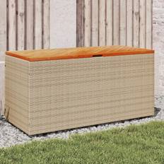 Deck Boxes on sale Homie Garden Storage Box Beige 110 x 50 x 54 cm