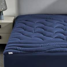 Twin XL Mattress Covers SLEEP ZONE Extra Twin Cooling Mattress Cover Blue