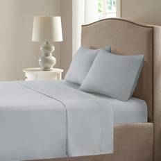 Comfort Spaces Coolmax Moisture Bed Sheet Gray