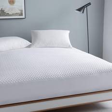 Reaks Twin XL Bed Waterproof Fitted Protector Cooling Mattress Pad with Deep Pocket Up to 15 Mattress Cover