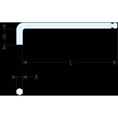 Facom Inbusschlüssel Facom extra 2,5mm Inbusschlüssel