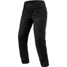 Svarta Motorcykelbyxor Rev'it! Violet BF MC-Jeans Svart Dam