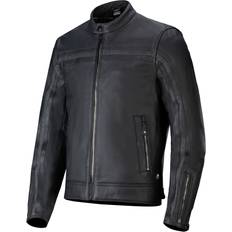 Alpinestars Dyno Motorrad Lederjacke, schwarz, Größe