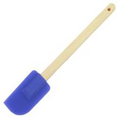 Baking Spatulas DD Wooden Handled Silicone 12 Inch Color May Baking Spatula