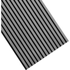 Akustikpanel Ek 3-Sidig Folie Grå Ek 25X600X2440Mm