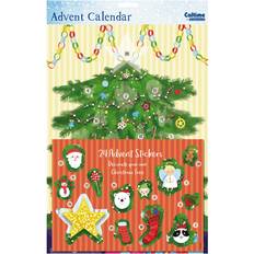 Caltime Christmas Countdown Sticker Advent Calendar 24 Windows 419409 Around the Tree