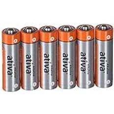 Ativa 5842026 AA Alkaline Batterie – 6 Pack