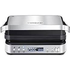 Sandwich Toasters Amzchef 4-IN-1 Maschine Kontaktgrill, Griddle, Waffeleisen, Sandwichmaker 2000W, mit 4 Antihaft Abnehmbare Platten, mit frei einstellbarer Zeit und Temperatur XXL