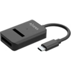 Aisens AISENS ASUC-M2D011-BK, SSD-kabinett, M.2, SATA, 10 Gbit/s, USB-tilkobling, Sort