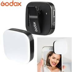 Godox Godox ledm 32 smarttelefon mini ledet lys bærbar fotografering belysning selfie forbedrende fyll lys til telefoner