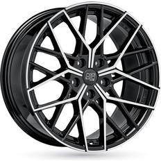 20 tuumaa - 5/112 Auton vanteet MSW 74 Gloss Black Polish 8.5 x 20