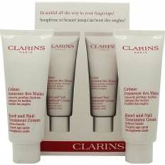 Clarins Presentbox 2 x 100ml Hand & Nagel Behandling