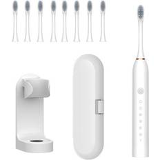 Electric Toothbrushes & Irrigators HKHBJS Electric Toothbrush With Smart Timer Whitening, Powerful Sonic Cleaning,6 Modes, 8 Duponts Brush Heads,42,000 Times/min