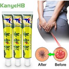 Medicines 3pcs Nese Hemorrhoid Relieve Swell Pain Bleed Treat Pain Relief Cream