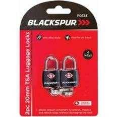 Blackspur 2Pc 20Mm Tsa Luggage Locks