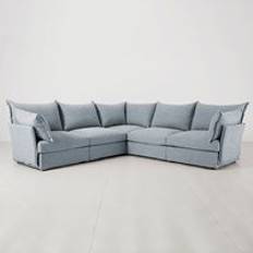 Swyft Linen Corner Sofa