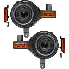 Vehicle Lights Oracle Lighting Bronco 2021+ Oculus Bi-LED Amber/White Switchback