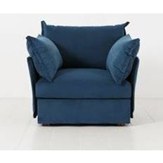 Turquoise Armchairs Swyft Velvet Armchair