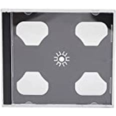 Optical Storage DragonTrading 20 Double CD Jewel Case 10.4mm Pack 5