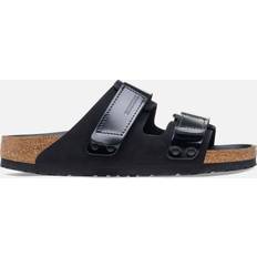 Birkenstock 39 Sandaler på rea Birkenstock Women's Uji Slim Fit Nubuck/Hi Shine Double Strap Sandals Black