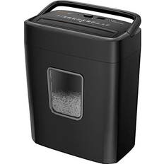 Bonsaii Shredders Bonsaii 6 Sheet P-4 Micro Cut Shredder, Paper Shredder for Home Use, Shreds Credit Cards/Staples/Clips for Small Home Office Use, Portable H