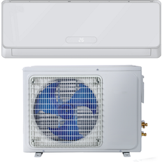 ElectrIQ Easy-Fit DIY 12000 BTU Wall Mounted Air Conditioner with Heating Function