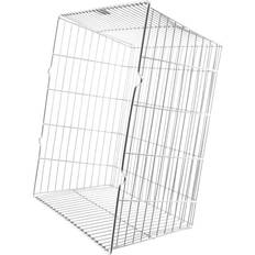 White Goods Accessories Spares2Go UNIVERSAL Cooker Hob Vent Guard Tumble Dryer Outlet Square Cage Zinc Coated 18'' x 18'' x 7''