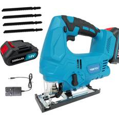 Teetok DJV182Z 18V LXT Cordless Jigsaw 3.0A Battery Charger-Makita Compatible