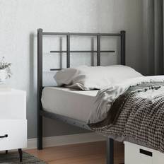 Metal Headboards vidaXL Metall Schwarz 75 cm Kopfteil