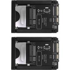 Tlily 2X Cfast to Sata3.0 22Pin Case Ssd