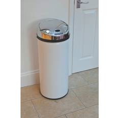 Cleaning Equipment & Cleaning Agents Jean Patrique Hands Free Stainless Steel 45 Litre Motion Sensor Rubbish Bin
