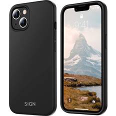 SiGN Liquid Silikone Cover iPhone 15 Plus Sort