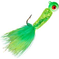 Lindy Fuzz-E-Grub Jig 1/4 oz. Lightning Lime