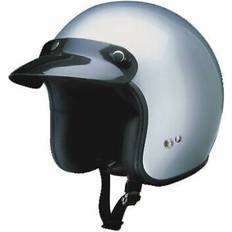 RB-710 Jet Open Face Helmet - Silver