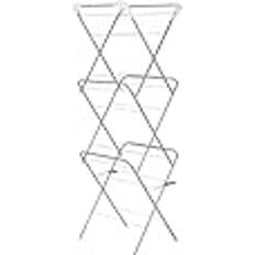 Kipit Vertical Folding Clothes Line - White Silver