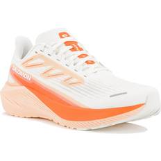 Salomon aero blaze weis orange damen laufschuhe