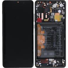 Huawei P30 Pro Skärm Original OLED Display Glas Svart