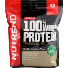 Vitaminer & Kosttillskott Nutrend 100% Whey Protein Variationer Banana & Strawberry
