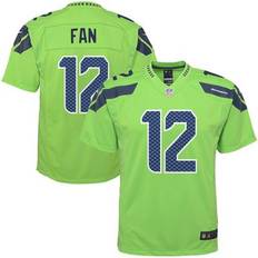 Nike Youth 12s Neon Green Seattle Seahawks Game Jersey