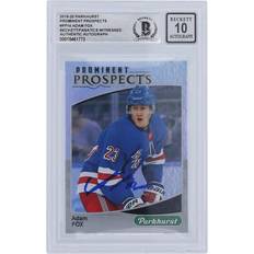 Upper Deck Adam Fox New York Rangers Autographed 2019-20 Parkhurst Prominent Prospects #PP-14 Fanatics Witnessed Authenticated Rookie Card