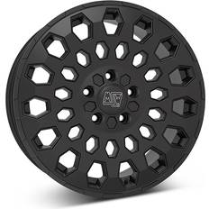 Auton vanteet MSW 99 Matt Black Wheel 8 x 18