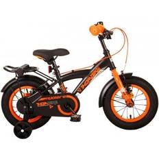 12" - Svarta Barncyklar Volare Thombike 12 Tum Barncykel Dubbla Handbromsar Barncykel
