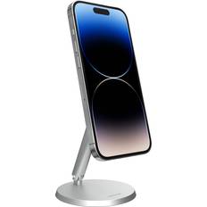 Mobile Device Holders LULULOOK Magnetic Stand for iPhone, Aluminum Rotation & Adjustable Desk Phone Holder Dock for iPhone 15/14/13/12/Mini/Plus/Pro/Pro Max, Mag-Safe Case