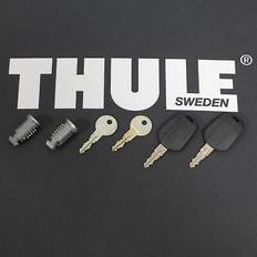 Thule 4x ersatzschlüssel +schloß stahl n114 boxen fahrradträger