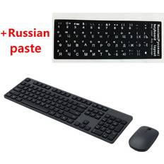 Ensemble Clavier Et Souris De Bureau Sans Fil RF 2.4GHz 104 Touches