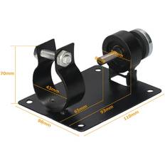 Tomtop Jms 13mm Electric Drill Cutting Seat Stand Hand Drill Cutter Holder with 2 Wrenches for Cutting
