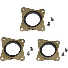 Grandado Oppgradert nema 17 stepper stål og gummi vibrasjonsdempere med m3 skrue-cnc til 3d skriver creality cr -10, cr -10s, ender 3