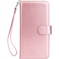 Apple iPhone 12 Pro Max Plånboksfodral A-One Brand Elegant Plånboksfodral till 12 Pro Max Roséguld