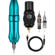 Rocket Tattoo Pen Wireless Tattoo Power Supply Rotary Tattoo Machine Set Tattoo Kit with Tattoo Cartridge Tattoo Machine Pen