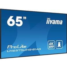 3840x2160 (4K) Bildskärmar Iiyama ProLite LH6575UHS-B1AG 65" Digital Skiltning